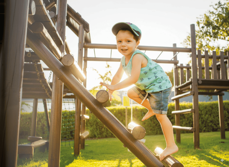 Family-friendly kids&rsquo; play zone and wellness amenities at 24K Manor Pune