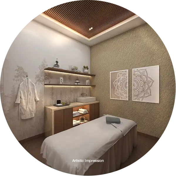 Premium spa & salon services in luxury apartments in Baner, Pune.