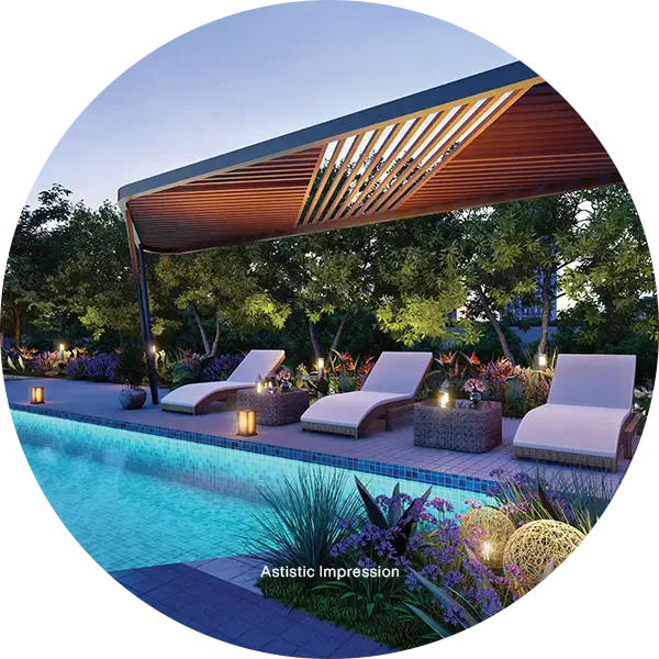 Safe and fun kids’ pool in our flats for sale in Pune with premium amenities.