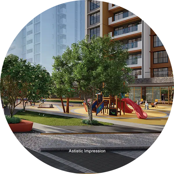 Recharge naturally with the reflexology path in our high-end real estate in Pune.