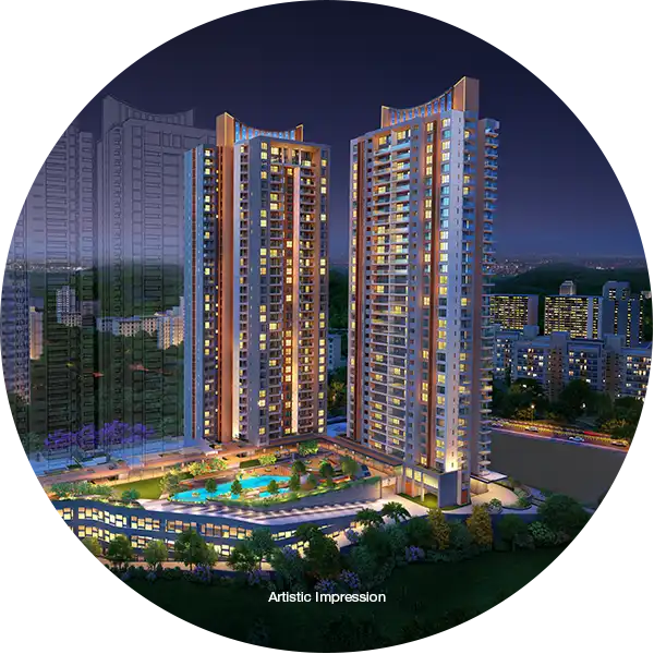 Discover the elegance of luxury apartments in Pune – Elevation Night View