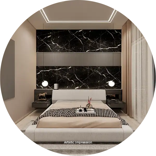 Interior view of luxury row house for sale in Pune Hinjewadi