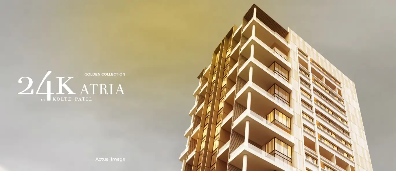 Exterior view of 4 BHK luxury flats in Pune – 24K Atria Pimple Nilakh
