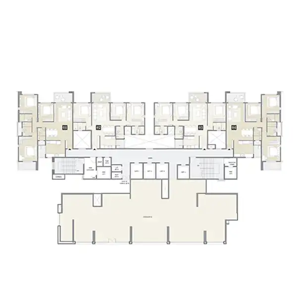 Floor Plan 5 showcasing premium apartments in Pune