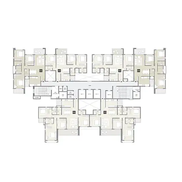 Discover gated communities in Pune via Floor Plan 7