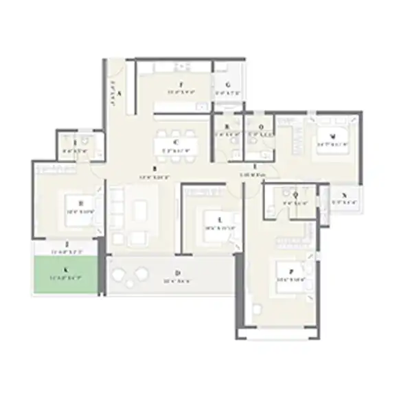 Explore Unit Plan 19 — Luxury apartments Baner Pune
